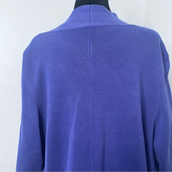Eileen Fisher Set Women's Purple Sweater Cardigan and tank Sz:3X - Picture 6 of 15
